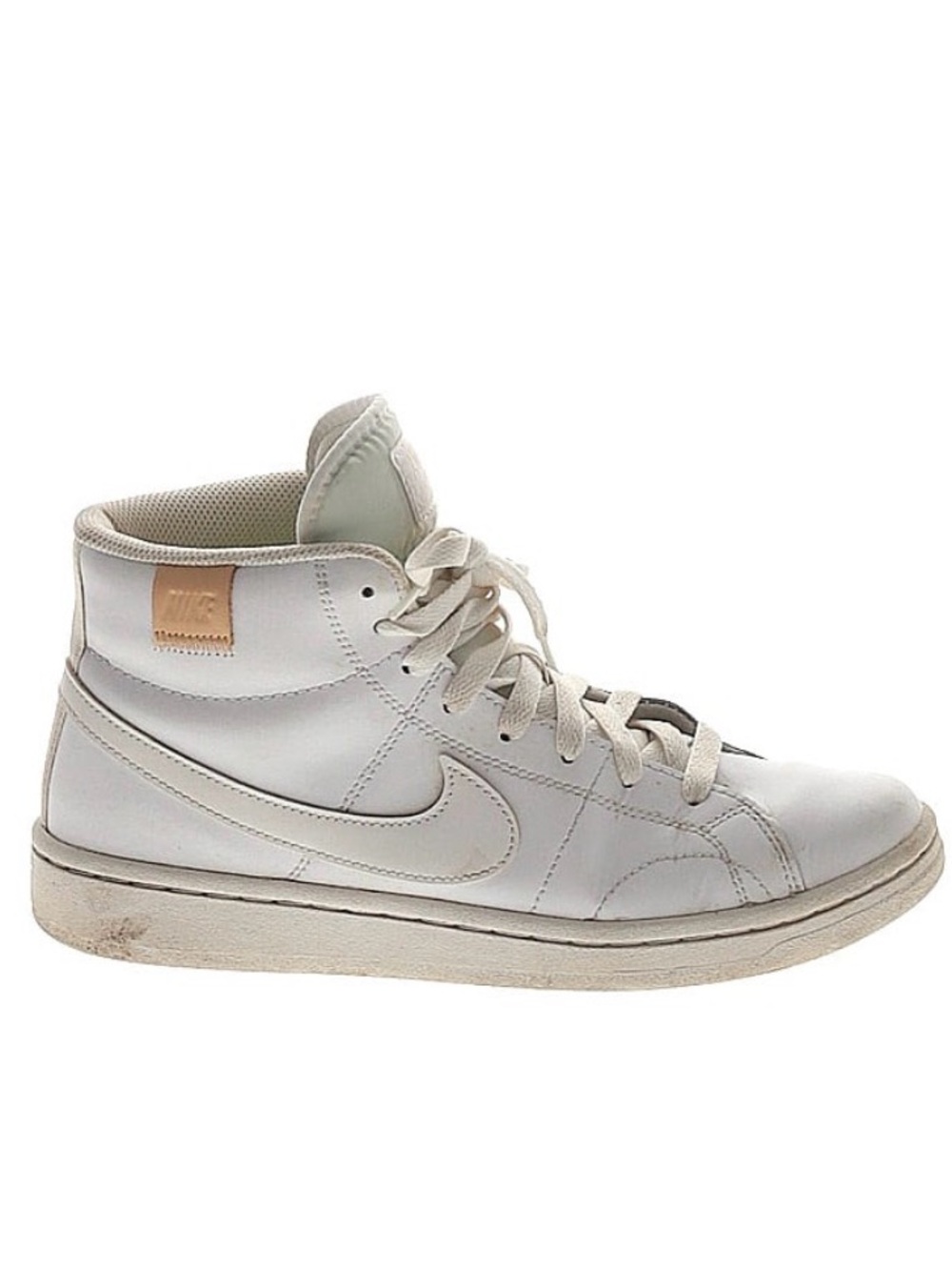 Nike White Mesh High-Top Sneakers